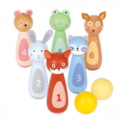 New Classic Toys - Animal Bowling Set