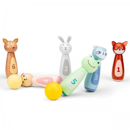 New Classic Toys - Animal Bowling Set