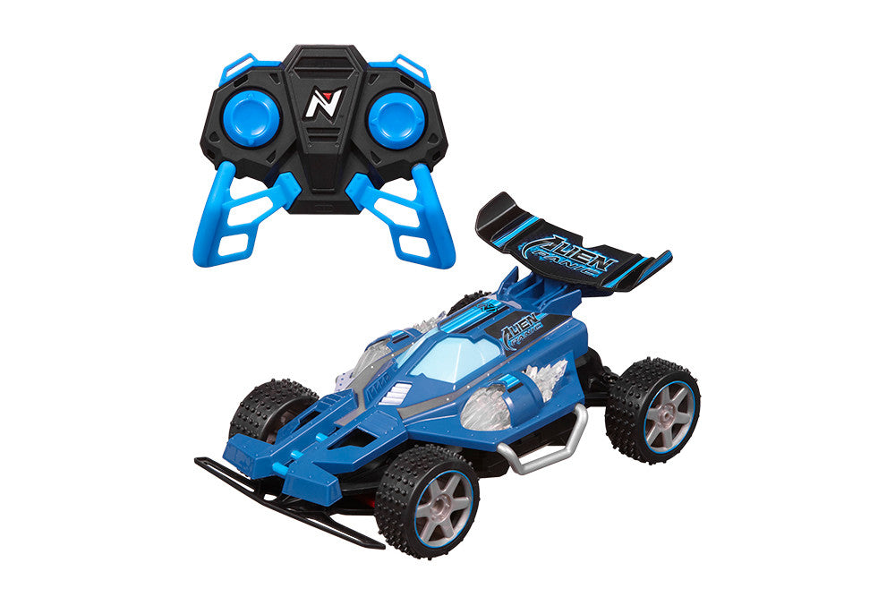 Nikko Race Buggies Alien Panic blue 23cm remote control buggy with controller