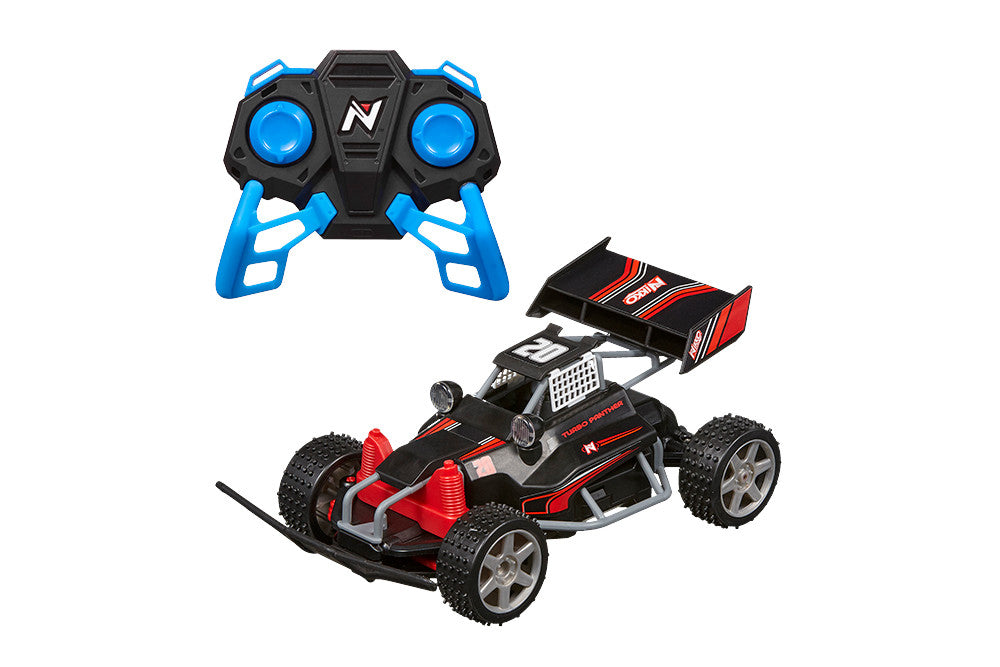 Nikko Race Buggies Night Panther 23cm remote control buggy with black and red racing design