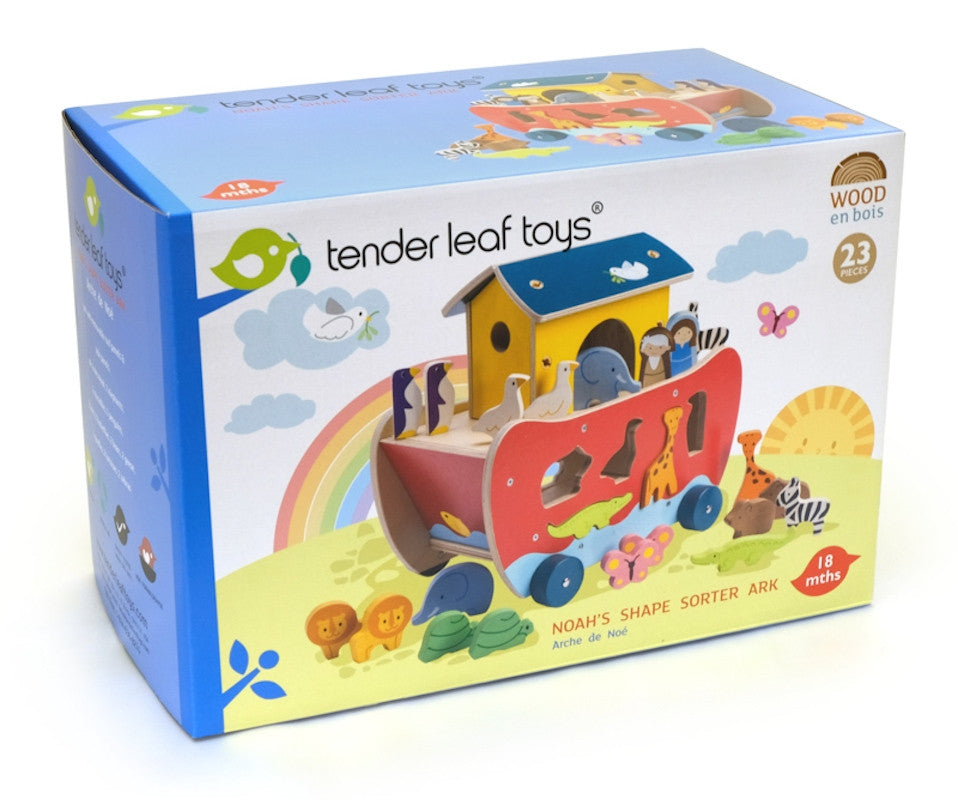 Tender Leaf Toys - Noah's Ark Shape Sorter