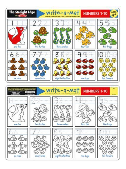 Melissa & Doug - Write-A-Mat - Numbers 1 -10