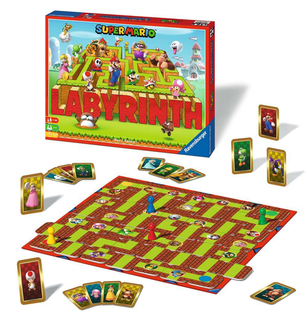 Ravensburger Super Mario Labyrinth - Sliding Maze Board Game