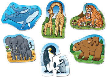 Orchard Toys - Mummy & Baby 6 x 2pc puzzles