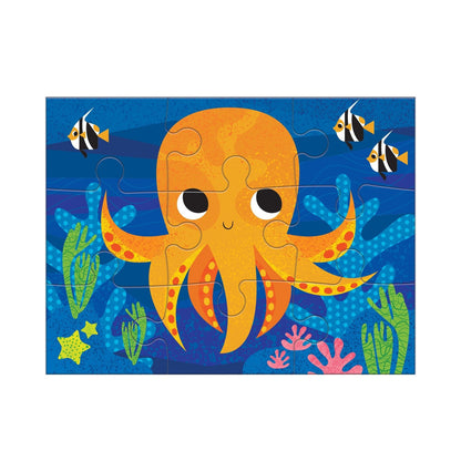 Mudpuppy 4 In A Box Progressive Puzzles – Ocean Friends