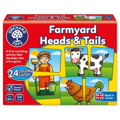 Orchard Toys - Farmyard Heads & Tails