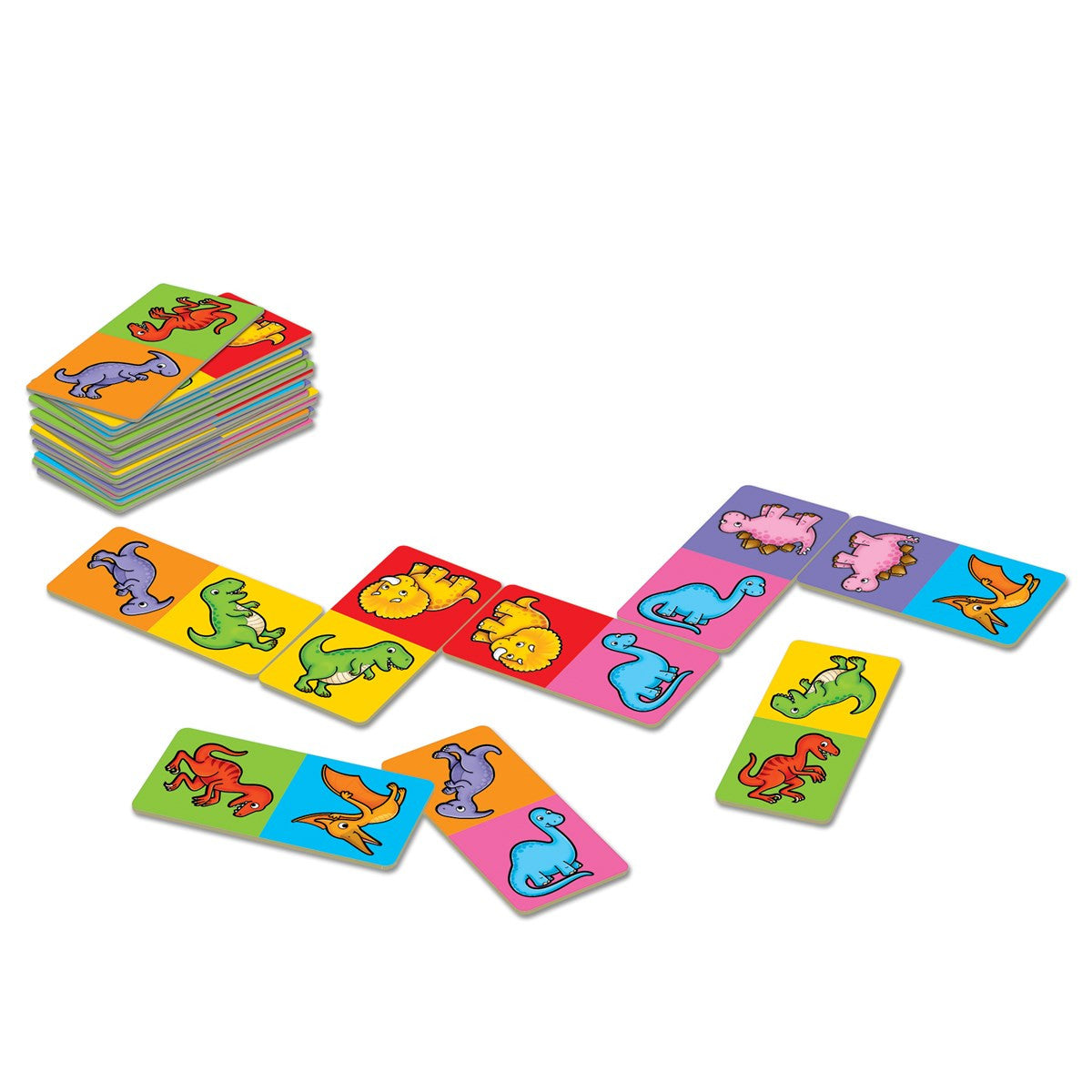 Orchard Toys Mini Game - Dinosaur Dominoes