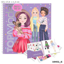 Top Model Dress Me Up Sticker Book- 0410452