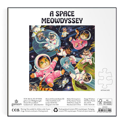 Galison 500pc - A Space Meowdyssey Puzzle