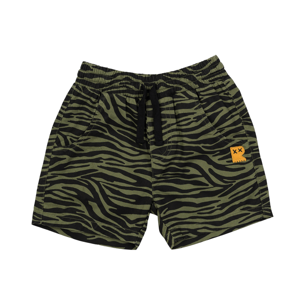 Rock Your Baby - Khaki Tiger Shorts