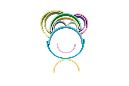Dena Toys - dëna Rainbow Pastel 12pc