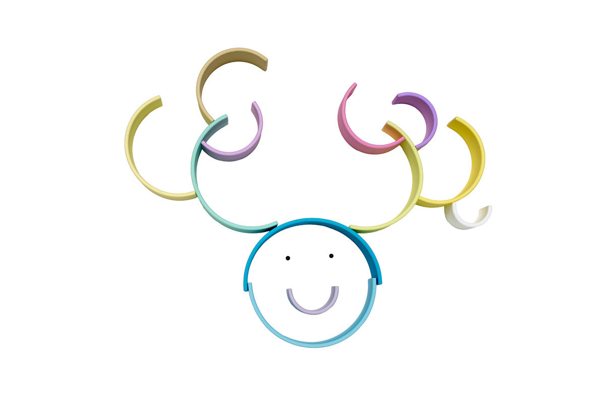 Dena Toys - dëna Rainbow Pastel 12pc