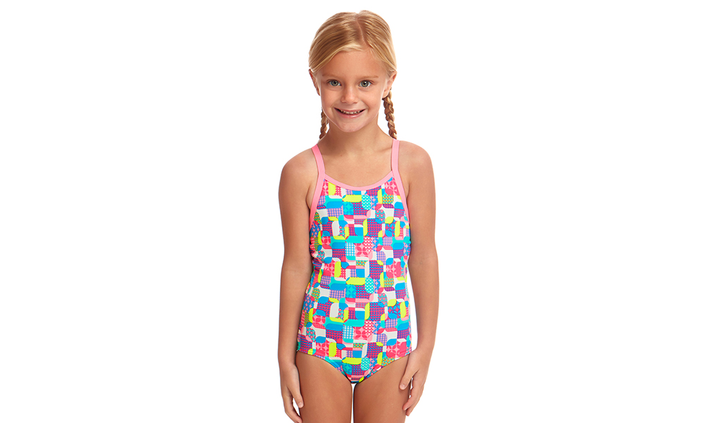 Funkita - Toddler Girls One Piece - Patched Up