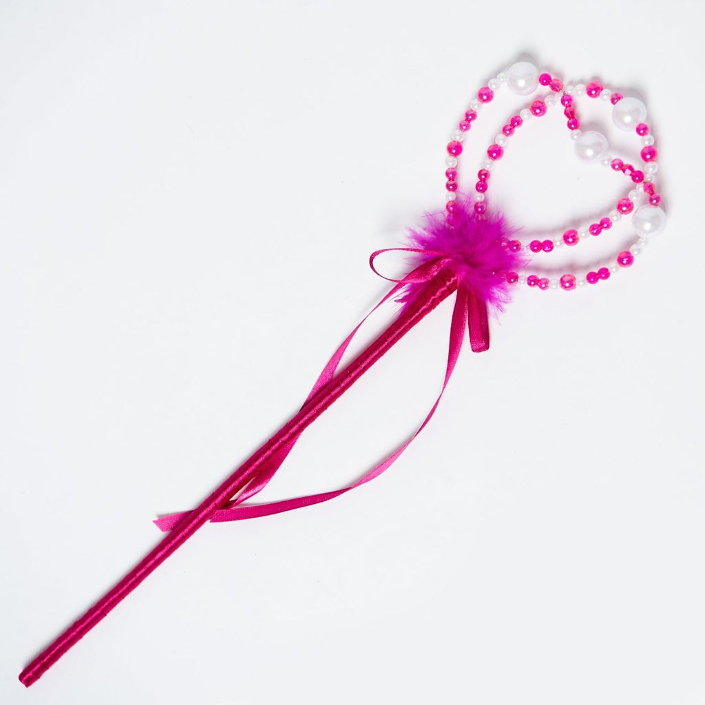 Fairy Girls - Pearl Princess Wand - Hot Pink