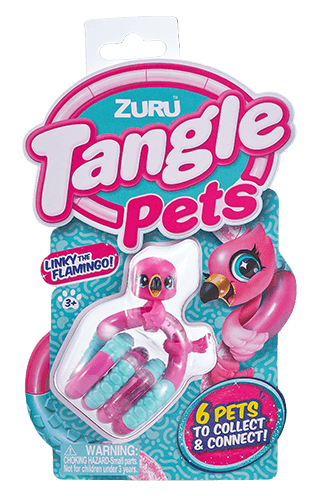 Tangle Pets - Linky the Flamingo