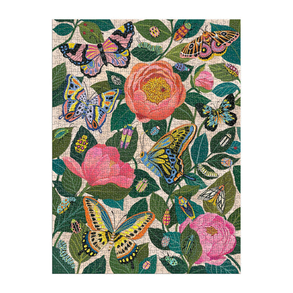 Galison 1000pc - Between the Blooms Foil Puzzle