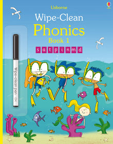 Usborne Wipe-Clean Phonics Book 1