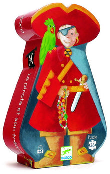 Djeco Pirate Treasure Silhouette Puzzle 36pce