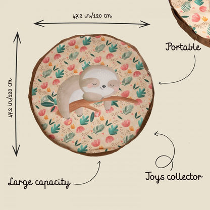 Sassi Play Mat Bag - Gnawy The Sloth