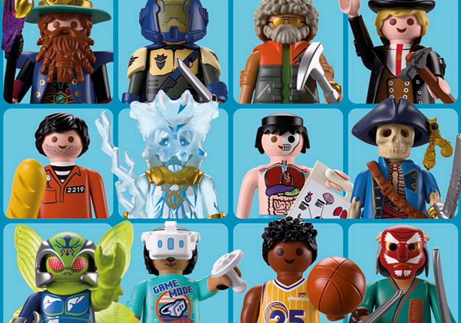 Playmobil Series 29 collectible mystery figures with interchangeable parts