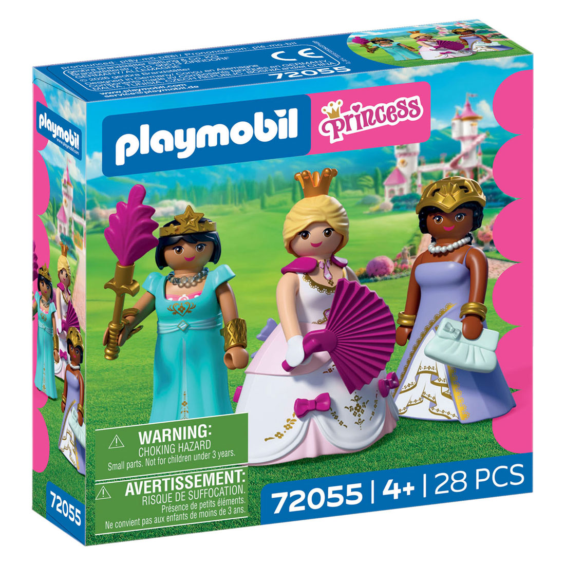 PLAYMOBIL Princess Three Princesses 72055 toy set packaging