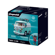PLAYMOBIL x Volkswagen T1 Camper 71857 official licensed retro Volkswagen camper van with PLAYMOBIL figure and skateboard