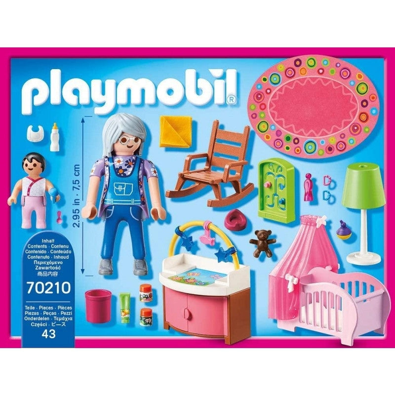 Playmobil Dollhouse - Nursery 70210