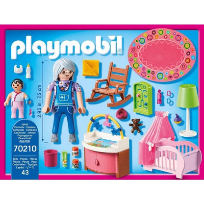 Playmobil Dollhouse - Nursery 70210