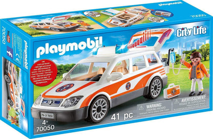 Playmobil City Life - Emergency Car with Siren 70050