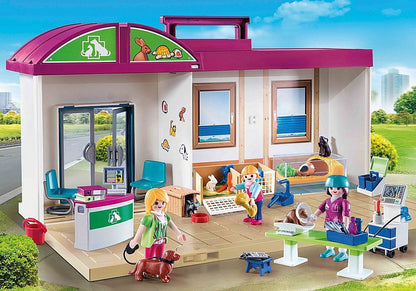 Playmobil - Take Along Vet Clinic 70146