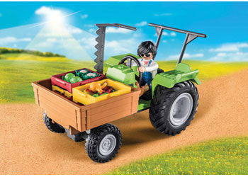 Playmobil Country - Tractor with Trailer 71249