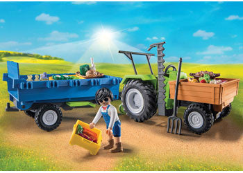 Playmobil Country - Tractor with Trailer 71249