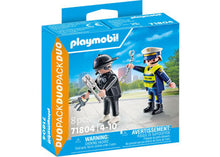 Playmobil  - DuoPack - Policeman and Burglar 71804