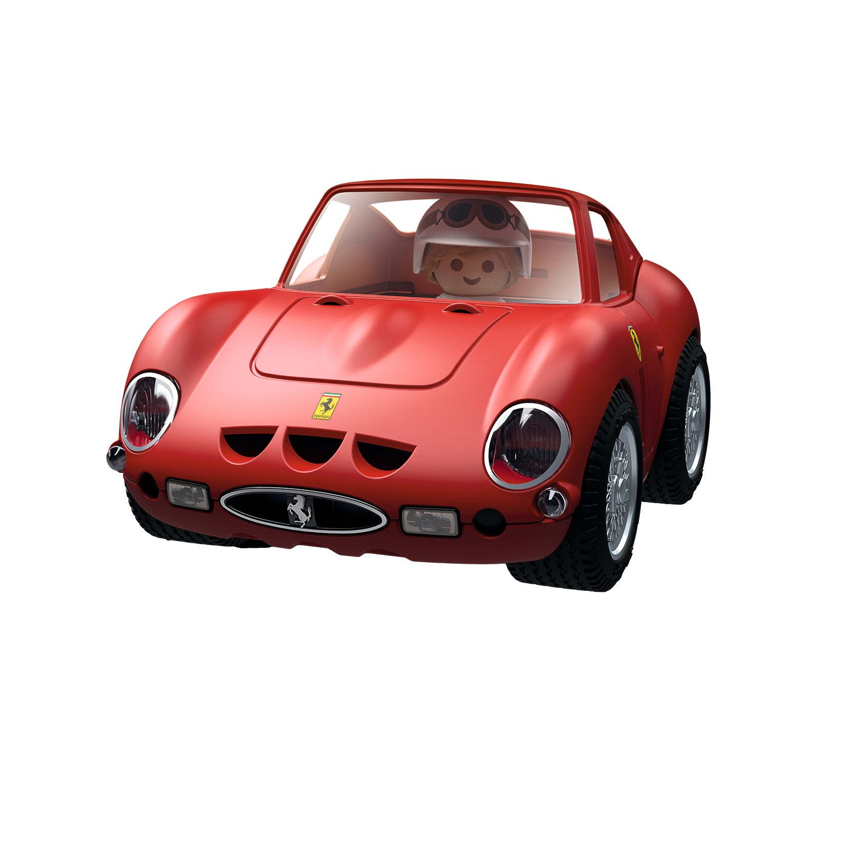 PLAYMOBIL x Ferrari 250 GTO 71856 classic red Ferrari model car with PLAYMOBIL driver figure