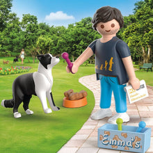 PLAYMOBIL Dog Trainer Martin 71999 with Martin Rütter, Emma the dog, retrieving toys, treats and training accessories