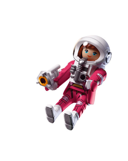 PLAYMOBIL Special Plus Astronaut 72030 with astronaut figure, helmet, laser blaster and glow-in-the-dark bracelet