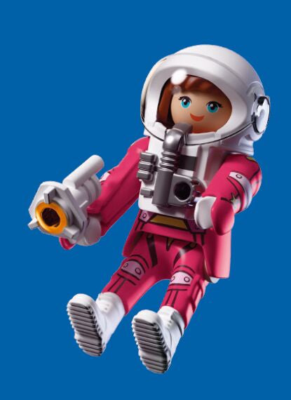 PLAYMOBIL Special Plus Astronaut 72030 with astronaut figure, helmet, laser blaster and glow-in-the-dark bracelet