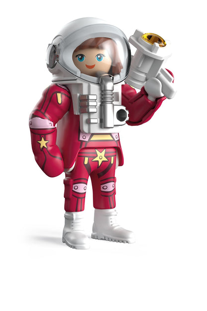PLAYMOBIL Special Plus Astronaut 72030 with astronaut figure, helmet, laser blaster and glow-in-the-dark bracelet