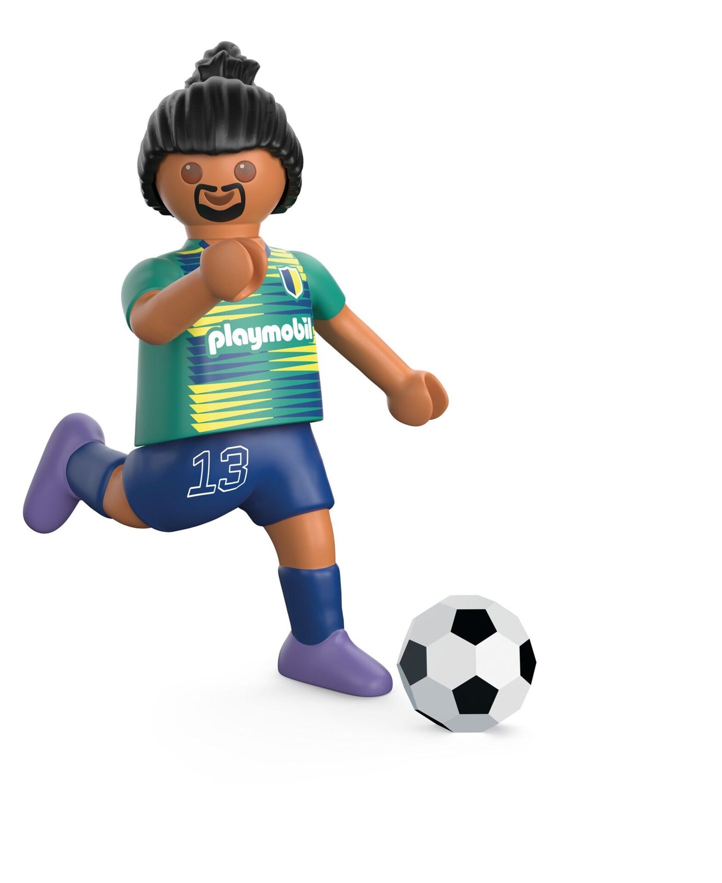 PLAYMOBIL Soccer Arena 72056 interactive football stadium playset with football players, goals, scoreboard and accessories
