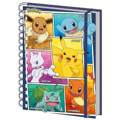 Pokemon - Panels A5 Spiral Notebook