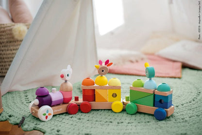 Janod - Giant Multicolour Train
