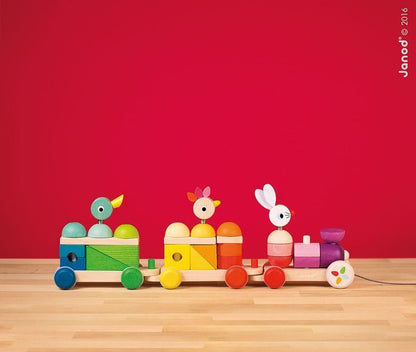 Janod - Giant Multicolour Train