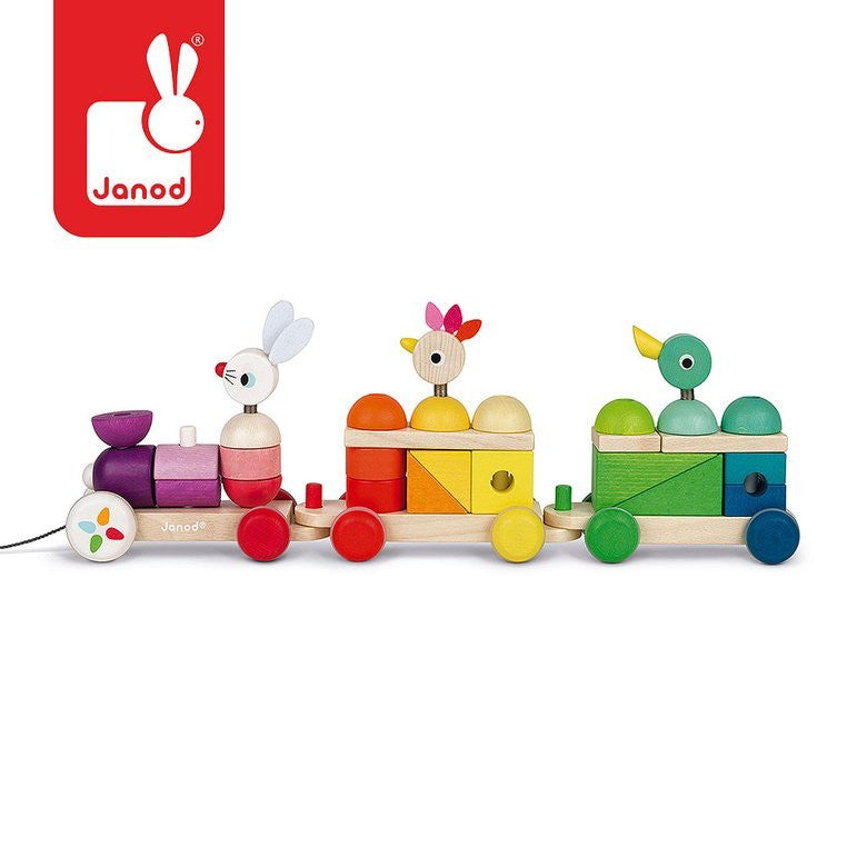 Janod - Giant Multicolour Train