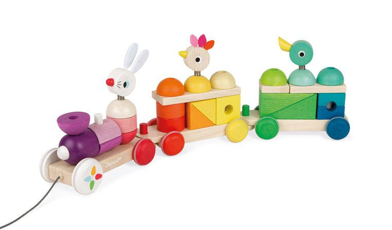 Janod - Giant Multicolour Train