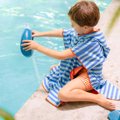 Quut - Hooded Towel - Ocean