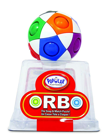 Popular Playthings Orbo snap and match colour puzzle game