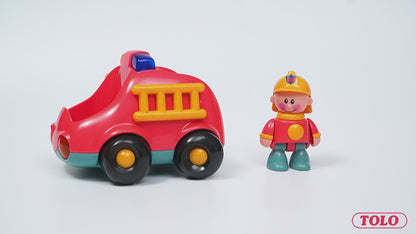 Tolo - First Friends Fire Engine with Fireman 76086