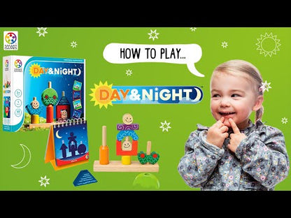 Smart Games Day & Night | Wooden Logic Puzzle Game