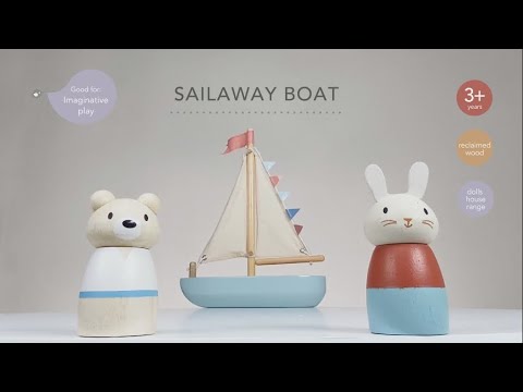 tender leaf toys merrywood tales sailaway boat youtube video