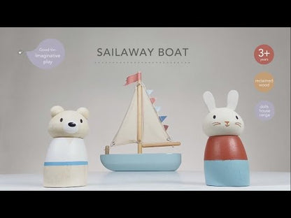 tender leaf toys merrywood tales sailaway boat youtube video